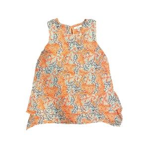 Cute sheer top💙🧡❤️